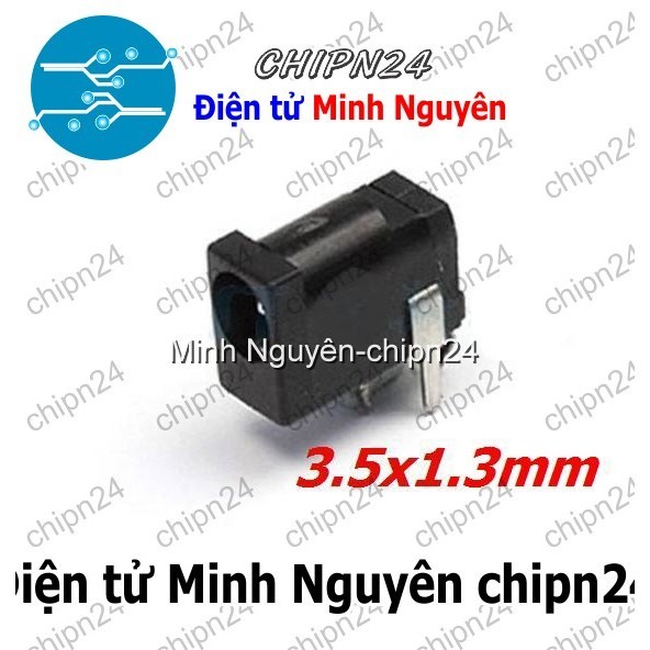 [5 cái] (F88.4) Jack DC hàn bo 3.5x1.3mm