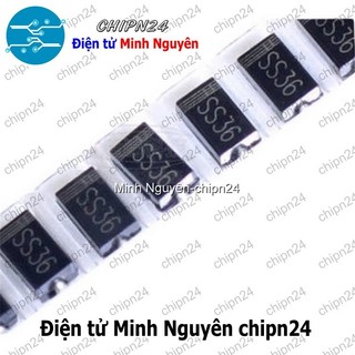 [10 con] (G7) Diode Dán SS36 SMA 3A 60V (SMD) (4.3x2.6mm) (Diode xung)