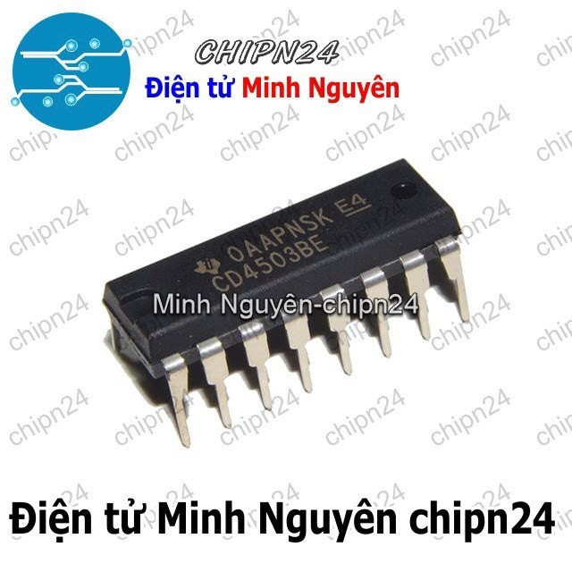 [2 con] (DT) IC CD4503 DIP-16 Hàng Tốt (CD4503BE 4503)