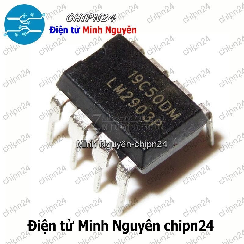 [3 con] (DIP) IC LM2903 DIP-8 (2903)