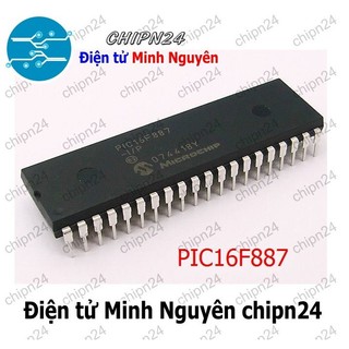 [1 con] (DIP) IC PIC16F887-I/P DIP-40 (PIC 16F887-I/P PIC16F887)