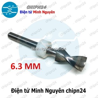 [1 cây] Mũi khoan mạch in CNC 6.3mm (Mạch điện tử, PCB)