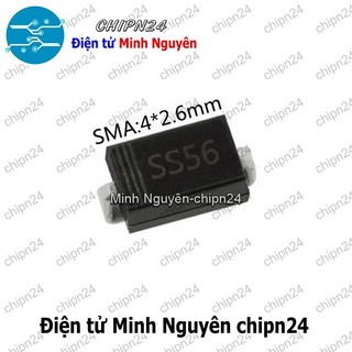 [5 con] (G7) Diode Dán SS56 SMA 5A 60V (SMD) (4.3x2.6mm) (Diode xung)