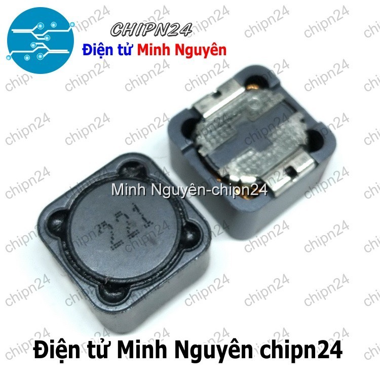 [3 CÁI] (KG2) Cuộn Cảm Dán CD127 220uH [221] [SMD Dán]