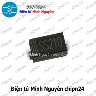 [10 con] (G7) Diode Dán SS210 SMA 2A 100V (SMD) (4.3x2.6mm) (Diode xung)