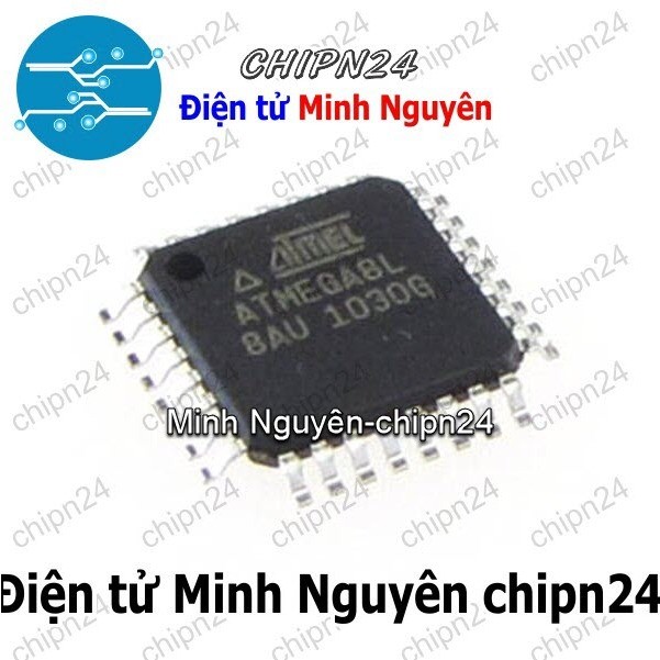 [1 CON] (SOP) IC Dán ATmega8L-8AU TQFP-32 (SMD) (ATmega8L ATmega8)