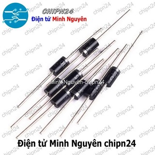 [5 con] (K472) Diode SR5200 DIP DO-27 5A 200V (SR 5200) [Diode Schottky]