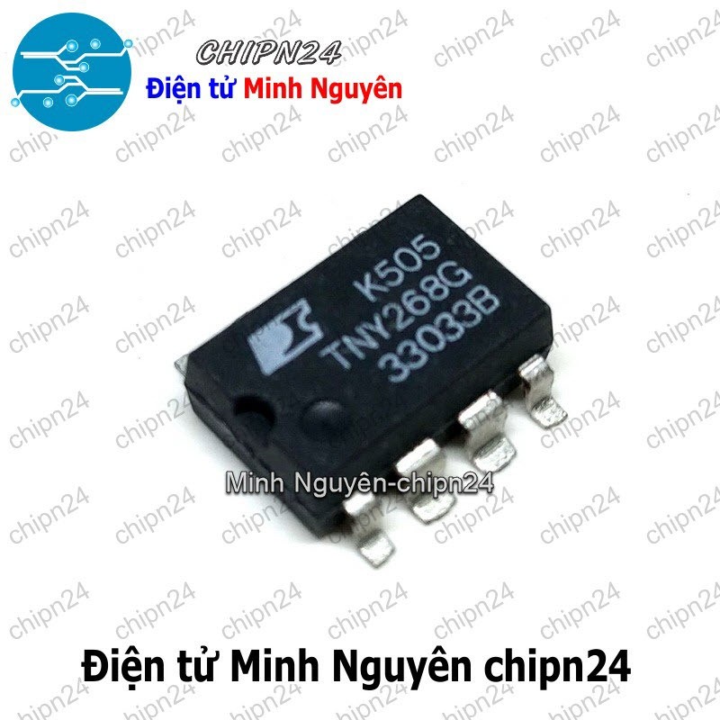 [1 con] (SOP) IC Dán TNY268GN SOP-7 (SMD) (23W 700V) (TNY268) (IC Nguồn AC-DC Converter)