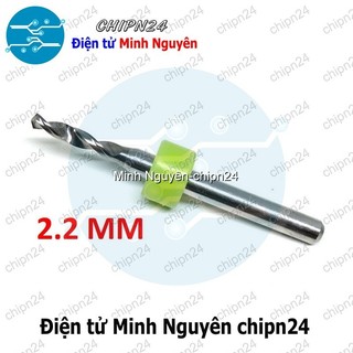 [1 cây] Mũi khoan mạch in CNC 2.2mm (Mạch điện tử, PCB)