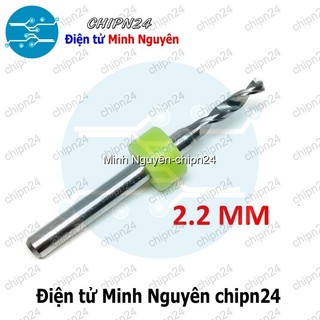 [1 cây] Mũi khoan mạch in CNC 2.2mm (Mạch điện tử, PCB)