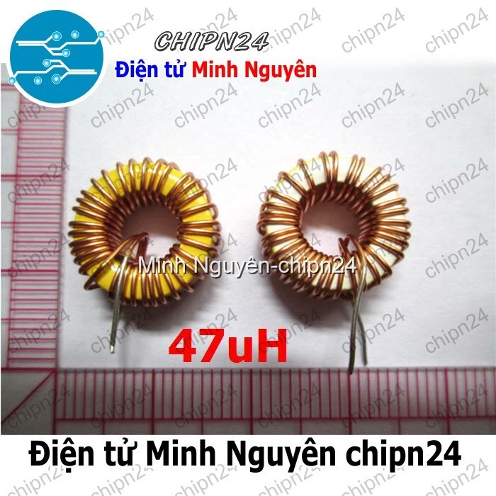 [2 cái] (K197) Cuộn cảm xuyến 3A 47uH DIP