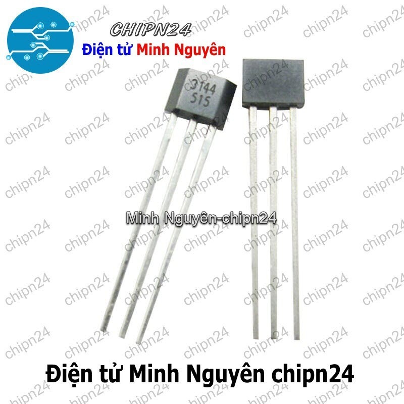 [2 con] (DIP) IC A3144 TO-243 (44E OH3144 AH3144E IC Cảm biến từ Hall)