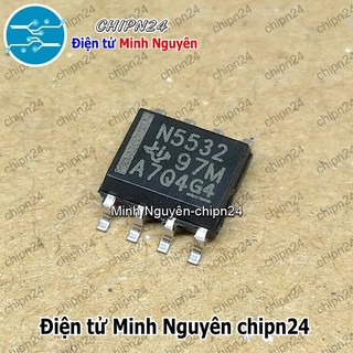 [1 con] (SOP) IC Dán NE5532 SOP-8 Hàng Tốt (SMD) (N5532 NE 5532)