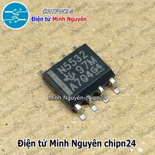 [1 con] (SOP) IC Dán NE5532 SOP-8 Hàng Tốt (SMD) (N5532 NE 5532)