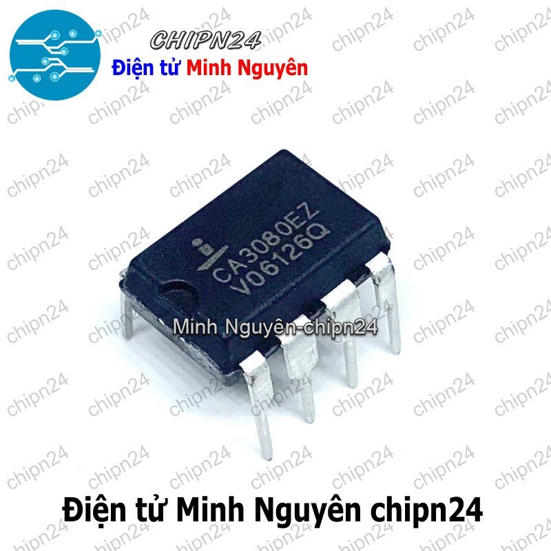 [1 con] (DIP) IC CA3080 DIP-8 (CA3080EZ CA3080E 3080)