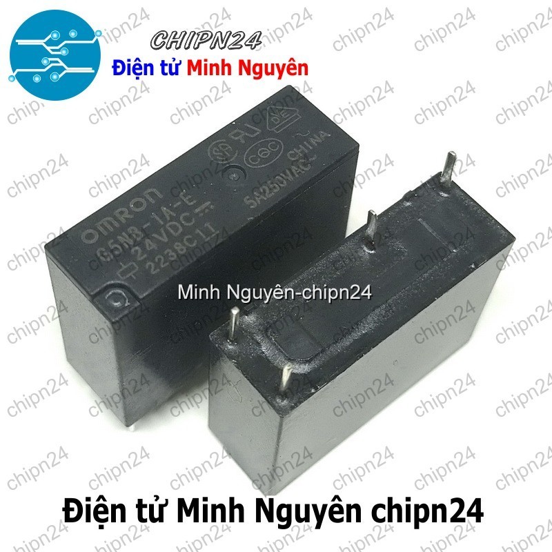 [1 con] (F202.7) Relay Omron G5NB-1A-E 24VDC (4 Chân)