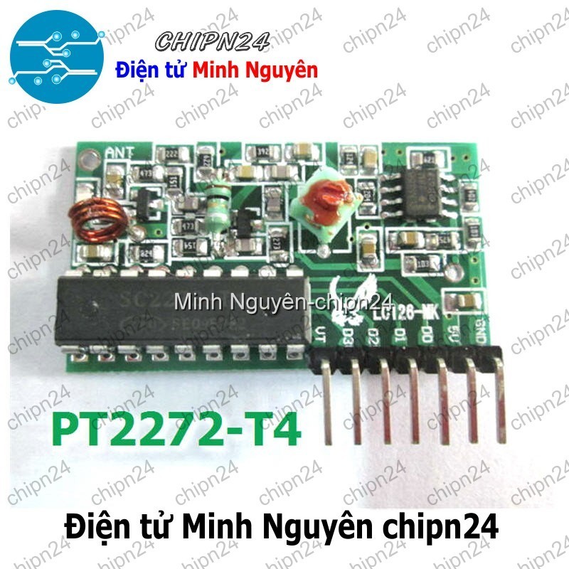 [1 cái] (E87) Module Thu RF 315MHz PT2272 (T4)