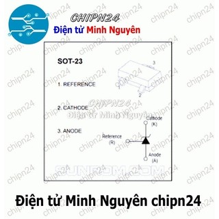[5 con] (SOP) IC Dán TL431 SOT-23 Hàng Tốt (SMD) (CJ431) (IC điều chỉnh điện áp)