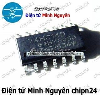 [3 con] (SOP) IC Dán 7404 74HC04 SOP-14 (SMD) (74HC04D) (IC Cổng NOT (6 Cổng NOT))