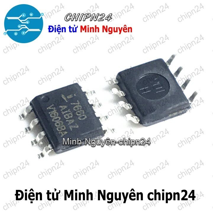 [2 con] (SOP) IC Dán ICL7660 SOP-8 (SMD) (7660 7660S)