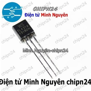 [5 con] (DIP) IC TL431 TO-92 (100mA 36V) (IC điều chỉnh điện áp)