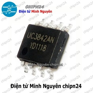 [2 con] (SOP) IC Dán UC3842B SOP-8 Hàng Tốt (SMD) (UC3842 3842)