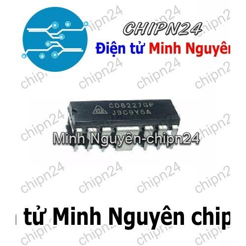 [2 con] (DIP) IC CD8227 DIP (TA8227) (IC Khuếch đại âm thanh tần số thấp 2 kênh)