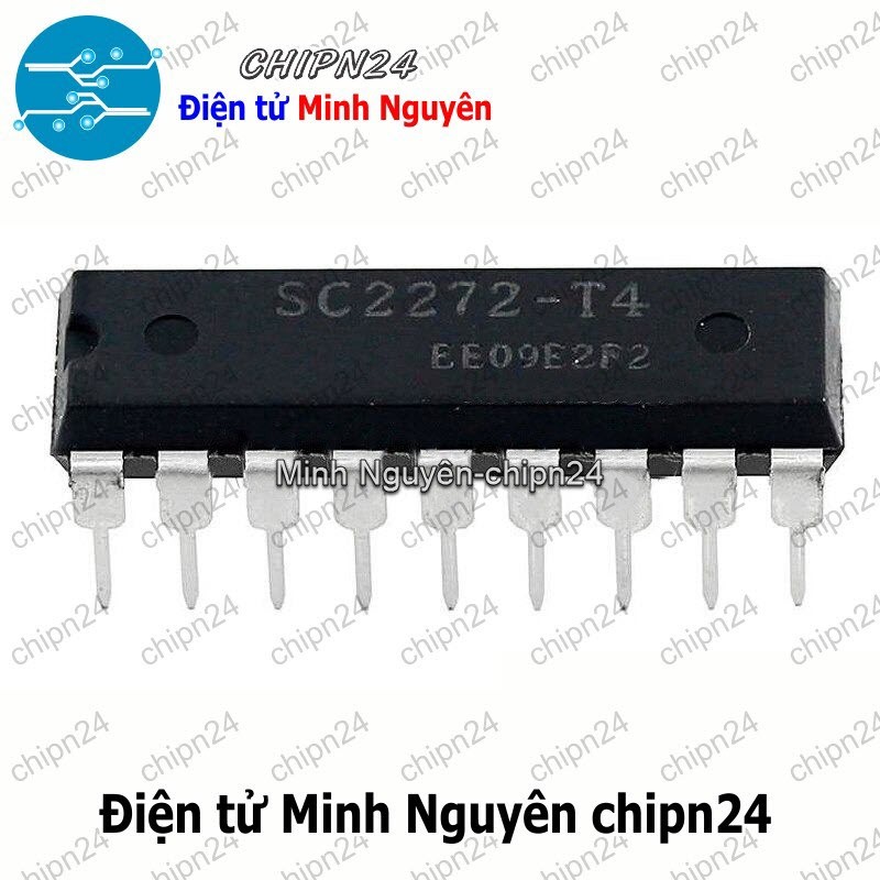 [2 con] (DIP) IC PT2272-T4 SC2272-T4 DIP-18 (2272)