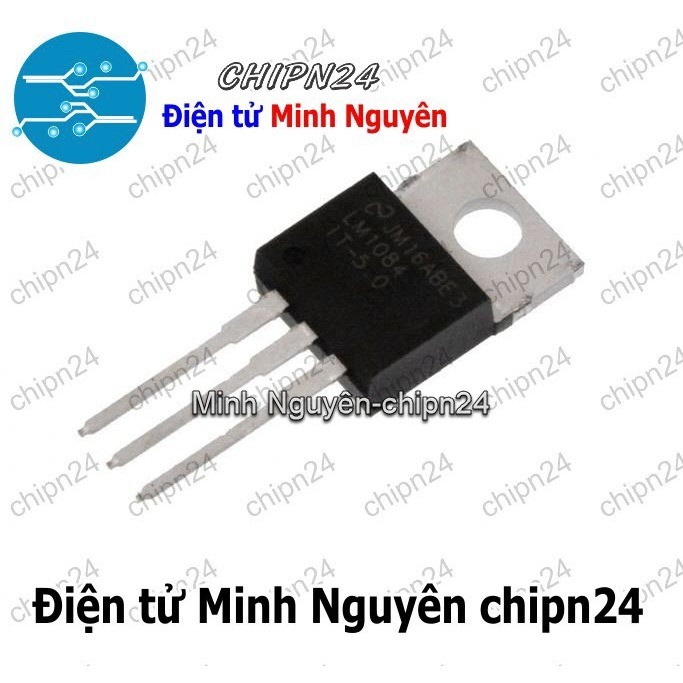 [1 con] (DIP) IC LM1084-5V TO-220 5A (LM1084IT-5.0 P+ LM1084 IT-5.0 1084)