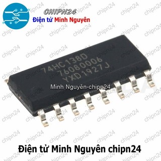 [4 con] (SOP) IC Dán 74138 74HC138 SOP-16 (SMD) (74HC138D) (IC Giải mã 3 đường sang 8 đường)