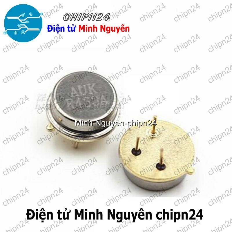 [2 con] (K341) Thạch anh RF 433M tròn (433MHz 433)