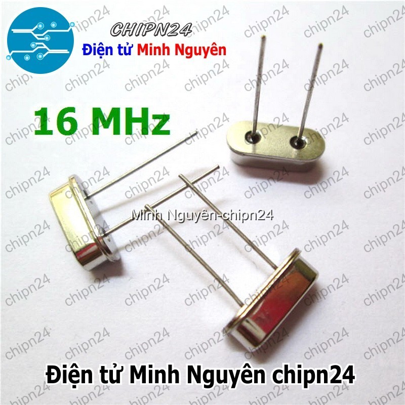 [3 con] (K344) Thạch anh 16M 49S DIP (16MHz)