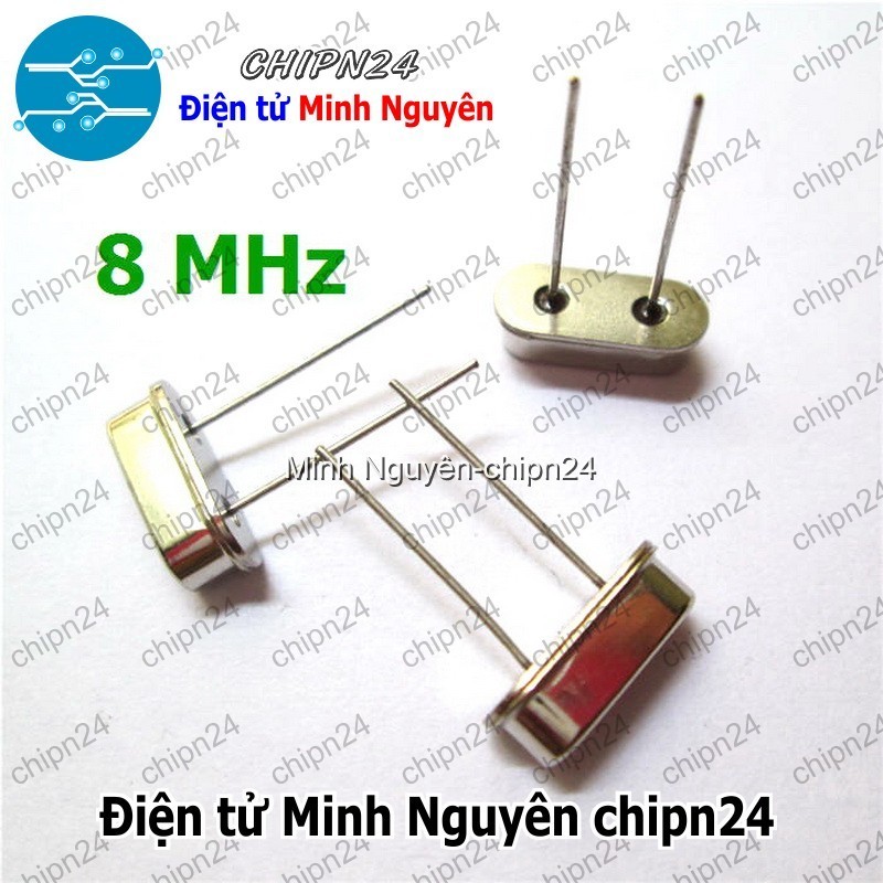 [3 con] (K343) Thạch anh 8M 49S DIP (8MHz)