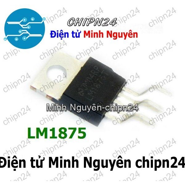 [2 con] (DIP) IC LM1875 TO-220-5 (LM1875T Âm thanh 20W) (IC Khuếch đại âm thanh)
