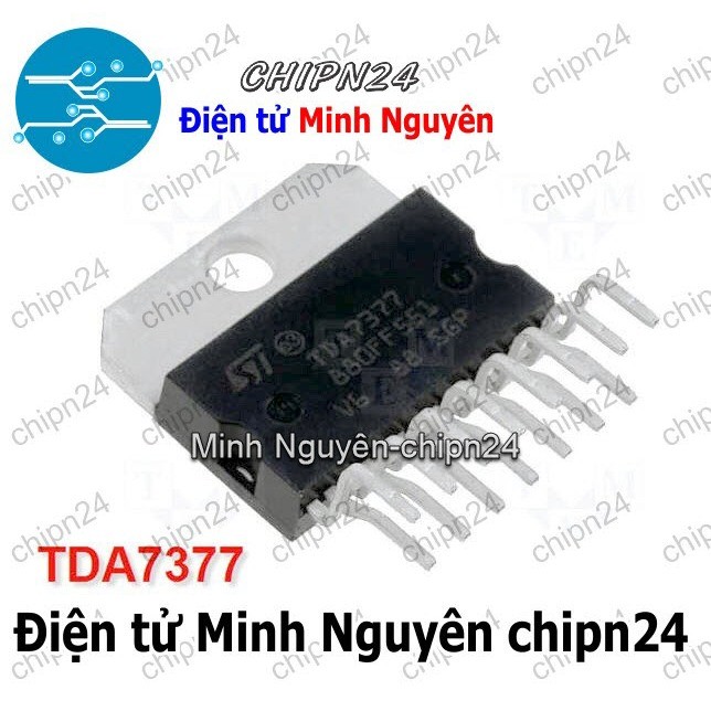 [1 con] (DIP) IC TDA7377 Multiwatt-15 (IC Khuếch đại âm thanh)