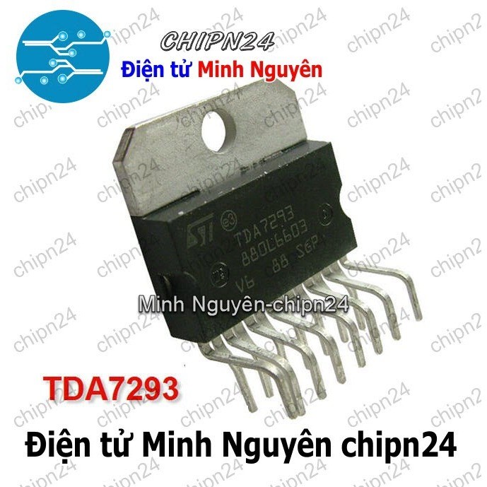 [1 con] (DIP) IC TDA7293 Multiwatt-15 (IC Khuếch đại âm thanh)