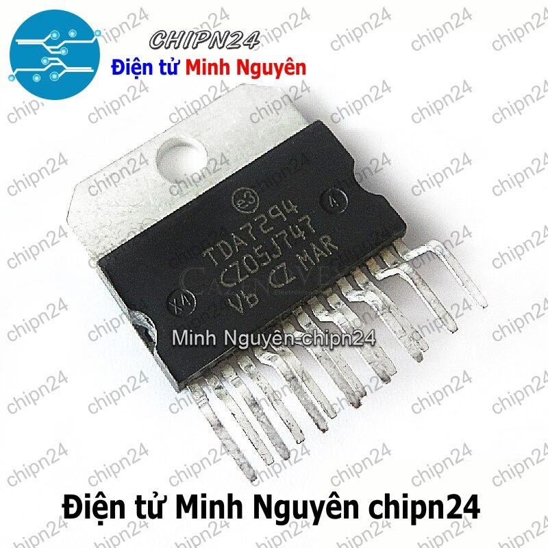 [1 con] (DIP) IC TDA7294 Multiwatt-15 (IC Khuếch đại âm thanh)