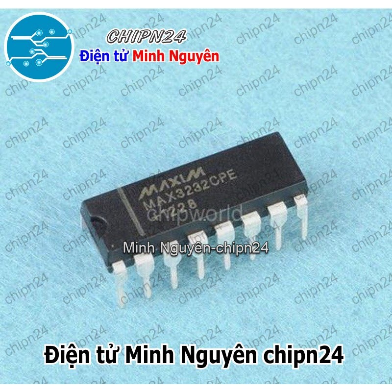 [3 con] (DIP) IC MAX3232 DIP-16 (MAX3232CPE MAX3232EPE 3232)
