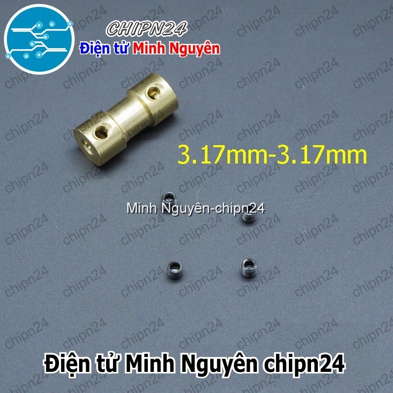 [1 CÁI] (KG1) Khớp nối trục Đồng Nhỏ 3.17mm-3.17mm