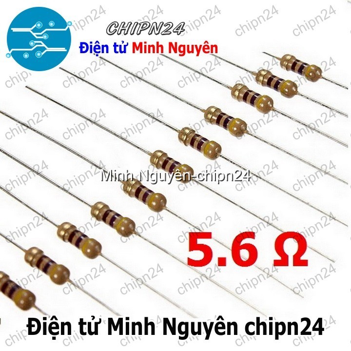 [20 CON] Điện Trở 5.6R 1/4W 5%