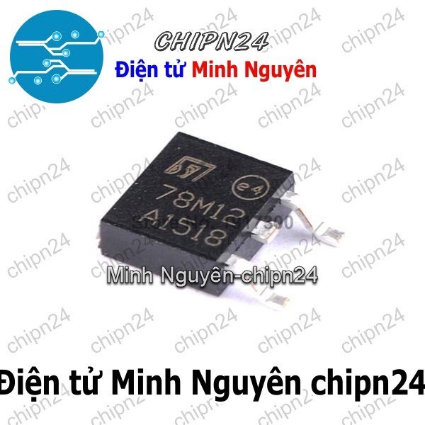 [4 con] (SOP) IC Dán 78M12 TO-252 (SMD) (7812)