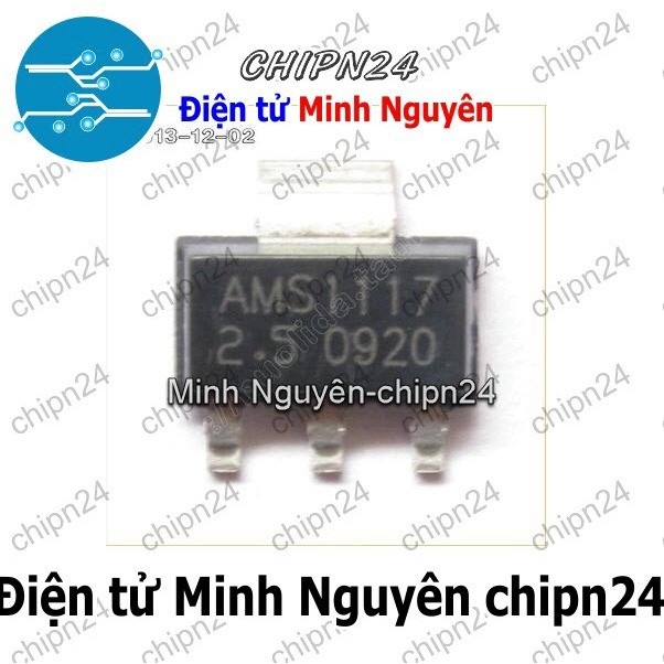 [4 con] (SOP) IC Dán AMS1117-2.5V SOT-223 (SMD) (IC Nguồn)