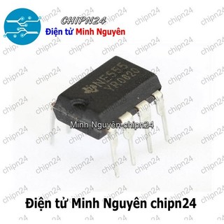 [4 con] (DIP) IC NE555 DIP-8 (NE555N NE555P) (IC tạo xung vuông)