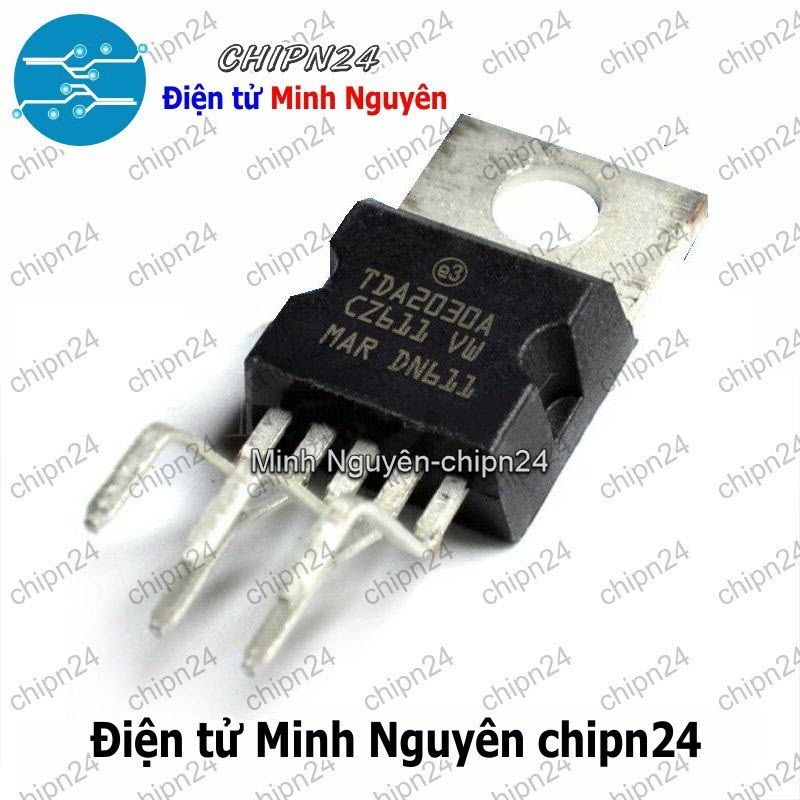 [2 con] (DIP) IC TDA2030 TO-220 (TDA2030A) (IC khuếch đại âm thanh)
