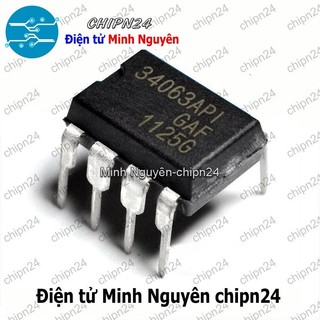 [2 con] (dip) ic mc34063 dip-8 (mc34063ap1) (ic điều chỉnh tăng chuyển đổi điện áp dc)