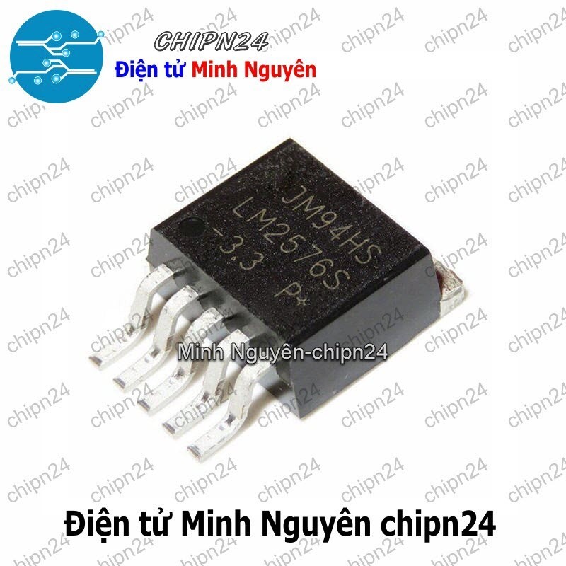 [2 con] (SOP) IC Dán LM2576S-3V3 TO-263-6 (SMD) (LM2576S-3.3) (IC Nguồn Giảm áp Buck Power)