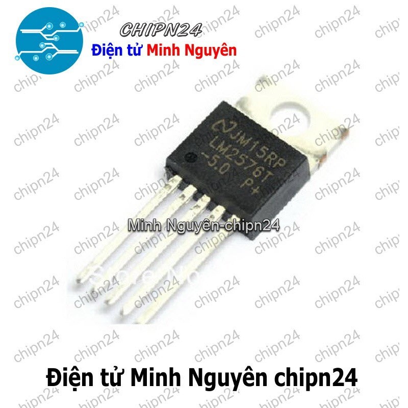[2 con] (DIP) IC LM2576T-5V TO-220-5 (IC Nguồn Giảm áp Buck Power)