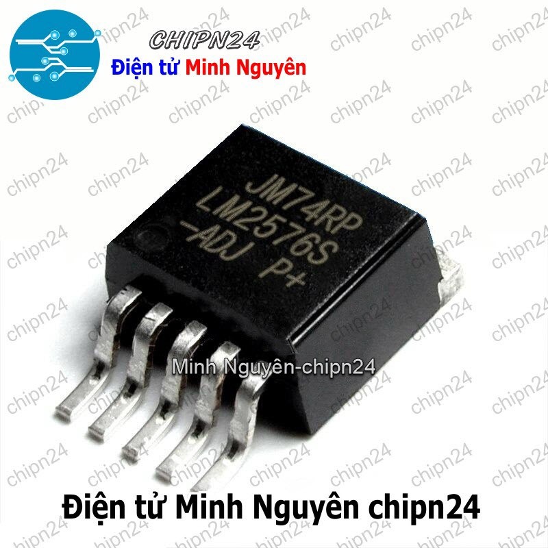 [2 con] (SOP) IC Dán LM2576S-ADJ TO-263-6 (SMD) (IC Nguồn Giảm áp Buck Power)