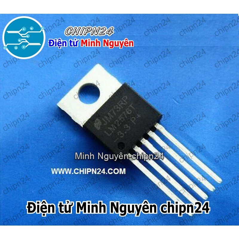 [2 CON] (DIP) IC LM2576T-3V3 TO-220-5 (LM2576T-3.3 LM2576 2576 3V3)