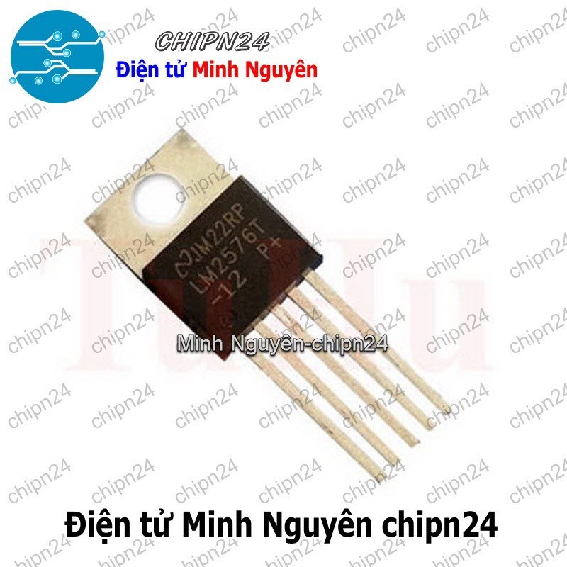 [2 con] (DIP) IC LM2576T-12V TO-220-5 (IC Nguồn Giảm áp Buck Power)